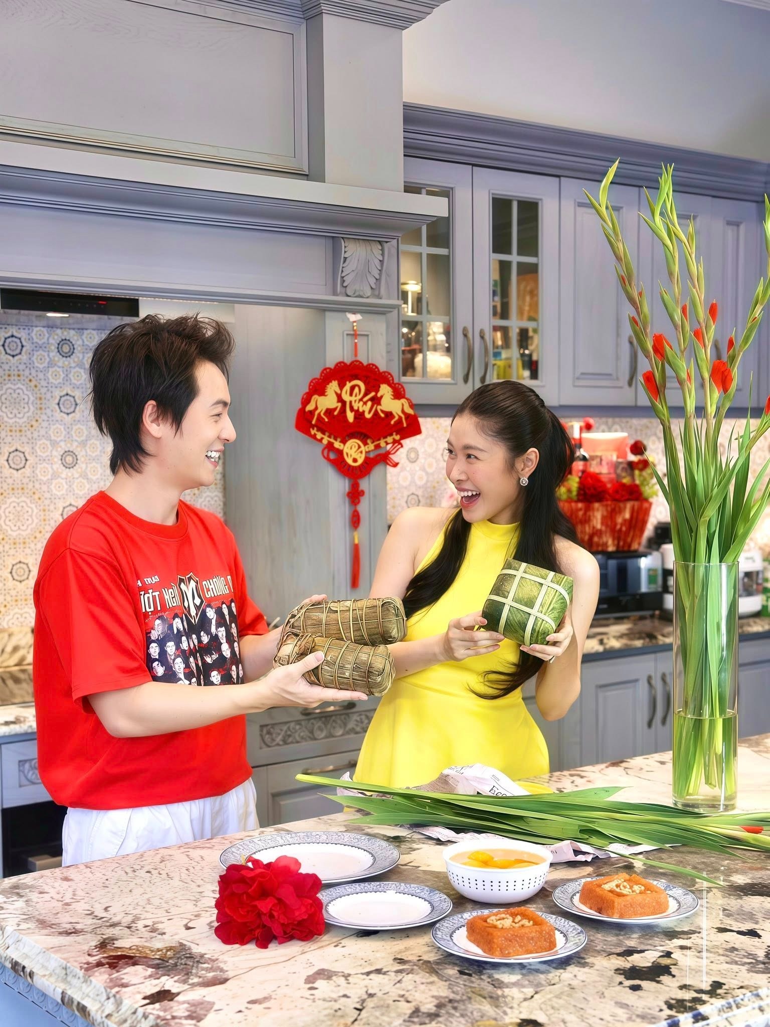 Nghệ sĩ Việt đón Tết 2026: Decor nhà đẹp như tranh, góc nào cũng có thể trở thành background Nghệ sĩ Việt đón Tết 2026: Decor nhà đẹp như tranh, góc nào cũng có thể trở thành background