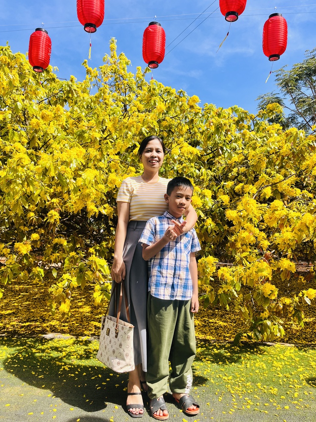 CLIP: Cây mai vàng tán khổng lồ, bung nở rực rỡ nổi tiếng ở Đồng Nai- Ảnh 6. CLIP: Cây mai vàng tán khổng lồ, bung nở rực rỡ nổi tiếng ở Đồng Nai- Ảnh 6.