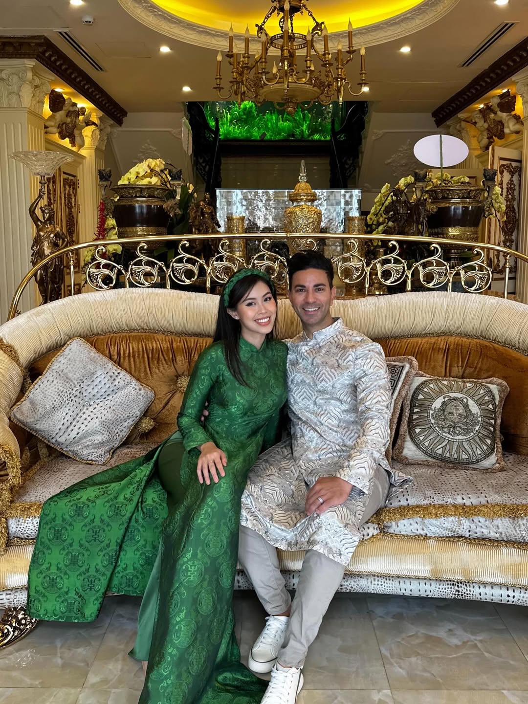 Tiên Nguyễn, Đỗ Hà, Hương Liên: Chấm điểm Tết đầu làm dâu của hội mỹ nhân Việt- Ảnh 1. Tiên Nguyễn, Đỗ Hà, Hương Liên: Chấm điểm Tết đầu làm dâu của hội mỹ nhân Việt- Ảnh 1.