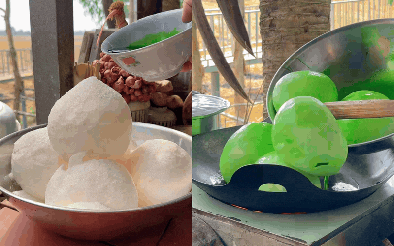 Đu trend l&agrave;m mứt dừa nguy&ecirc;n tr&aacute;i đ&atilde;i kh&aacute;ch dịp Tết: B&ecirc; ra m&acirc;m khứa n&agrave;o khứa nấy "khiếp v&iacute;a" chạy mất d&eacute;p 10 năm kh&ocirc;ng d&aacute;m quay lại!- Ảnh 5.