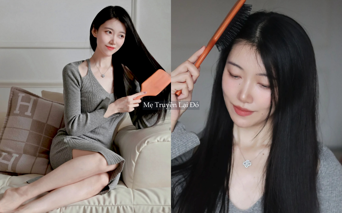 3 đời phụ nữ nh&agrave; t&ocirc;i giữ m&aacute;i t&oacute;c đen mượt nhờ 5 b&iacute; quyết đơn giản- Ảnh 2.