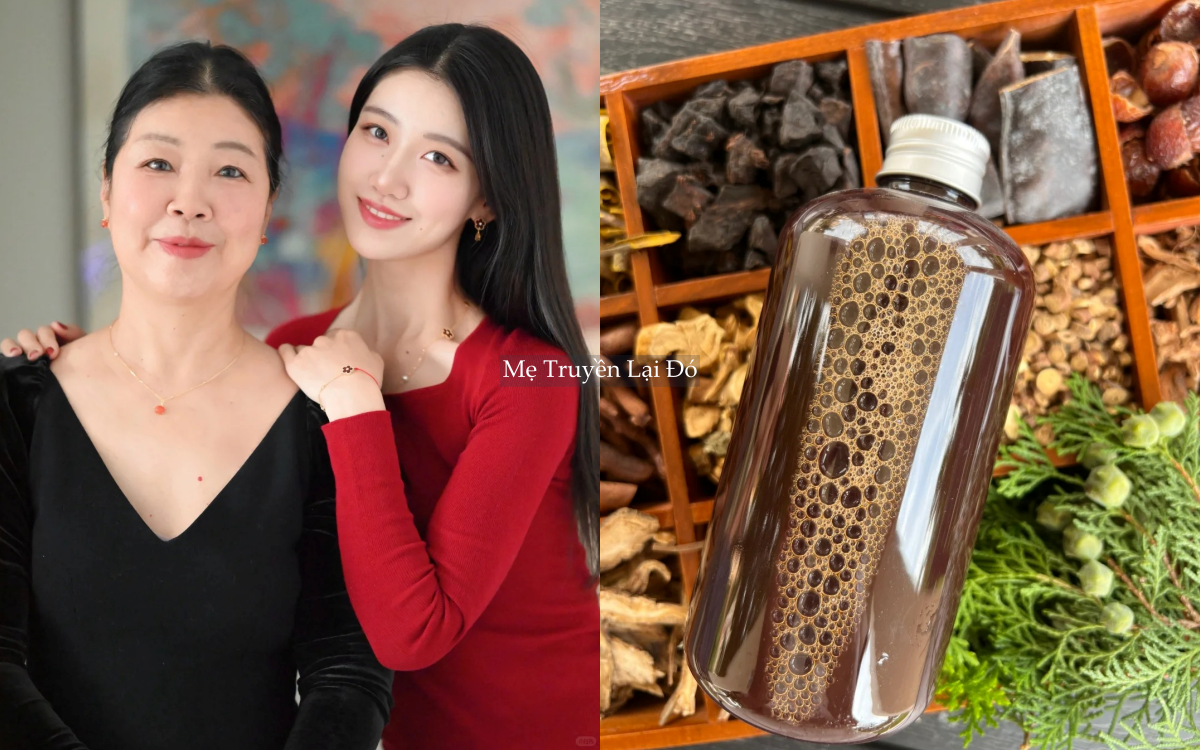 3 đời phụ nữ nh&agrave; t&ocirc;i giữ m&aacute;i t&oacute;c đen mượt nhờ 5 b&iacute; quyết đơn giản- Ảnh 5.