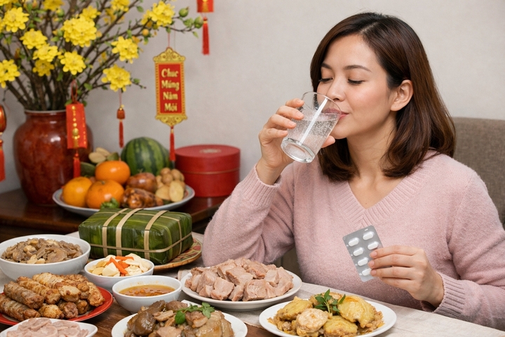 Có nên dùng men tiêu hóa để 'giải cứu' dạ dày sau những bữa cỗ Tết?- Ảnh 1.