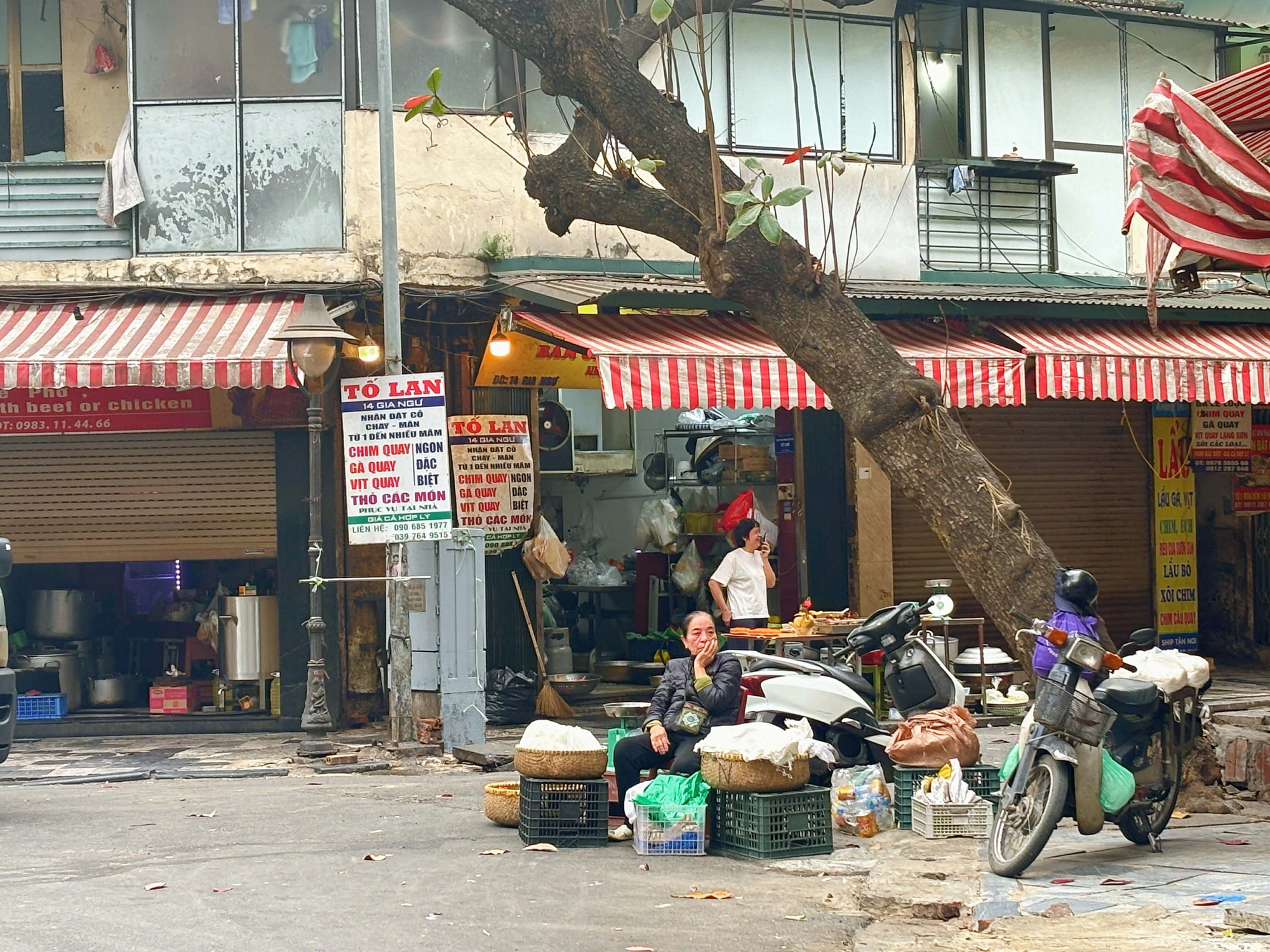 Đi chợ những ngày đầu tiên của năm: Không thiếu thứ gì, bún - phở - rau xanh đắt hàng- Ảnh 5. Đi chợ những ngày đầu tiên của năm: Không thiếu thứ gì, bún - phở - rau xanh đắt hàng- Ảnh 5.