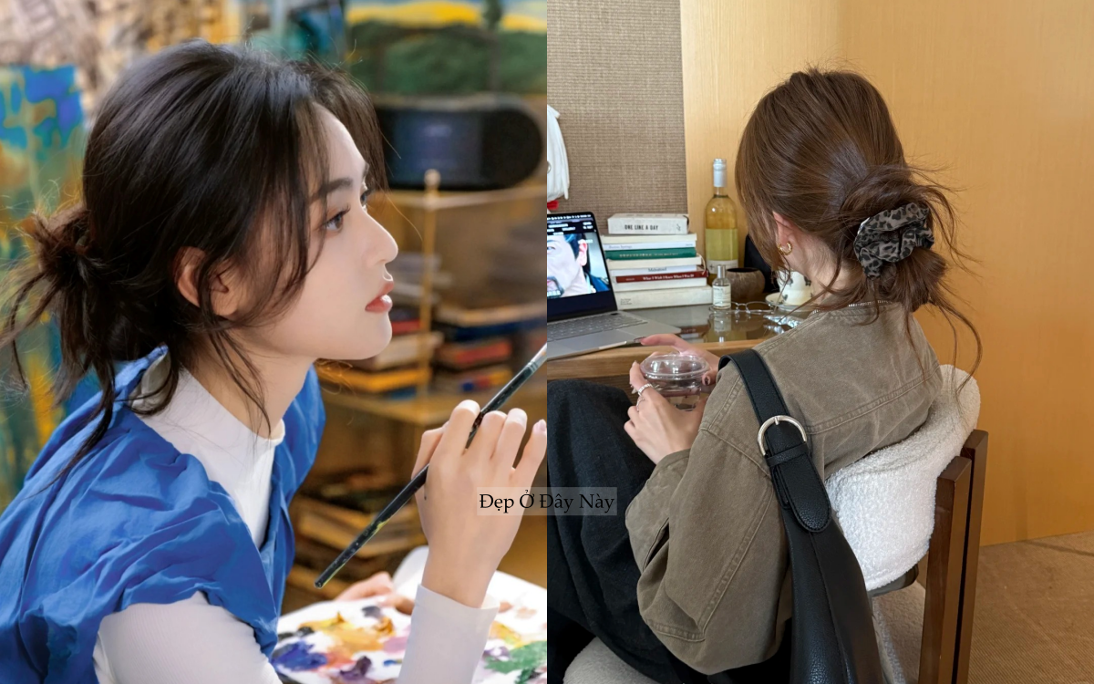 5 kiểu tóc nhanh gọn, dễ làm còn giúp gương mặt thon thấy rõ- Ảnh 5.