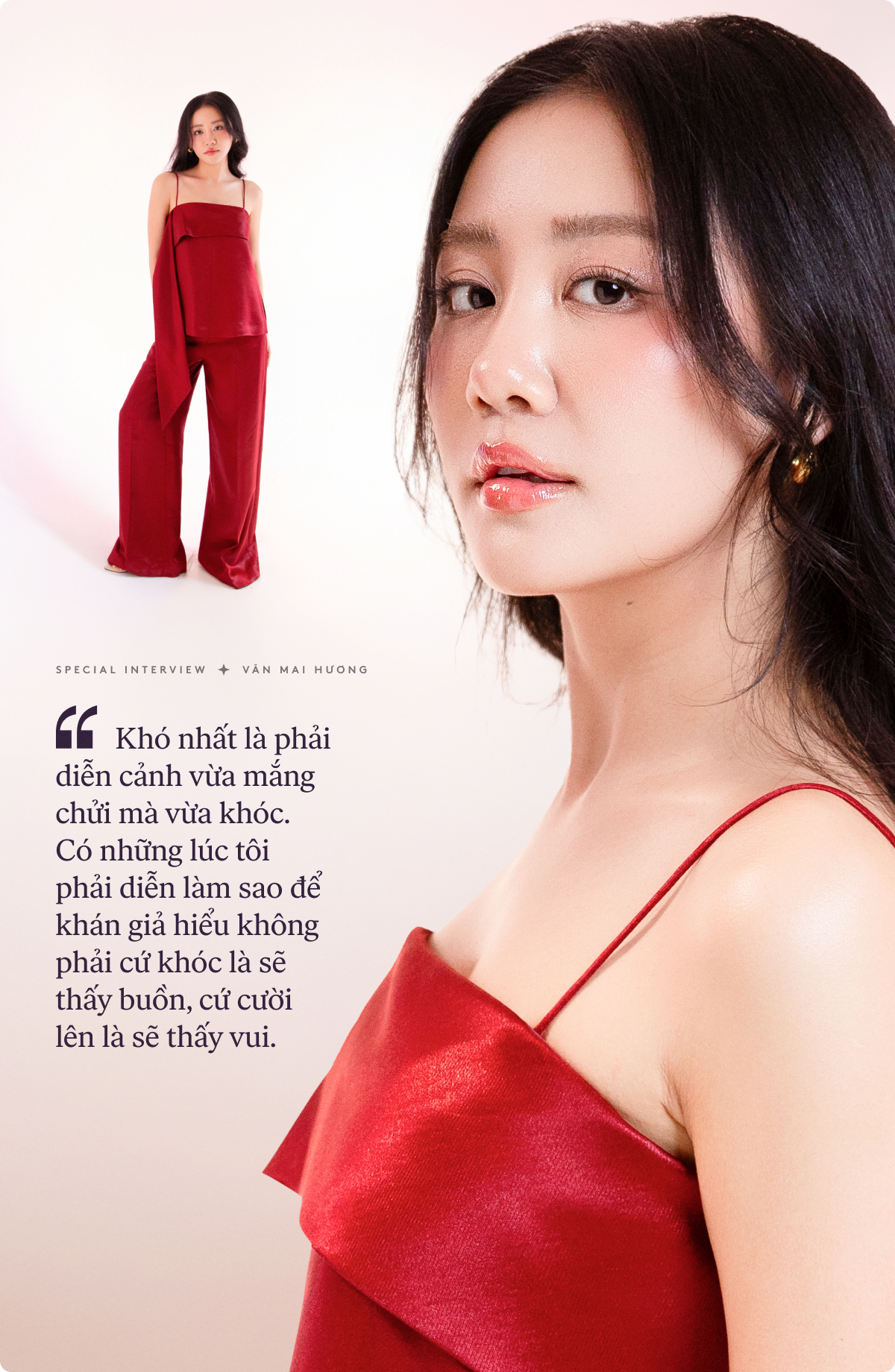 Văn Mai Hương: Kh&oacute; nhất l&agrave; phải diễn cảnh vừa mắng chửi vừa kh&oacute;c, l&agrave;m sao để kh&aacute;n giả hiểu kh&ocirc;ng phải cứ kh&oacute;c l&agrave; buồn, cứ cười l&agrave; vui- Ảnh 4.