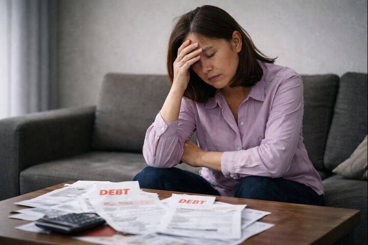 Nữ gi&aacute;o vi&ecirc;n bị trầm cảm ẩn v&igrave; gồng m&igrave;nh che giấu c&uacute; sốc chồng nợ h&agrave;ng tỷ đồng- Ảnh 1.