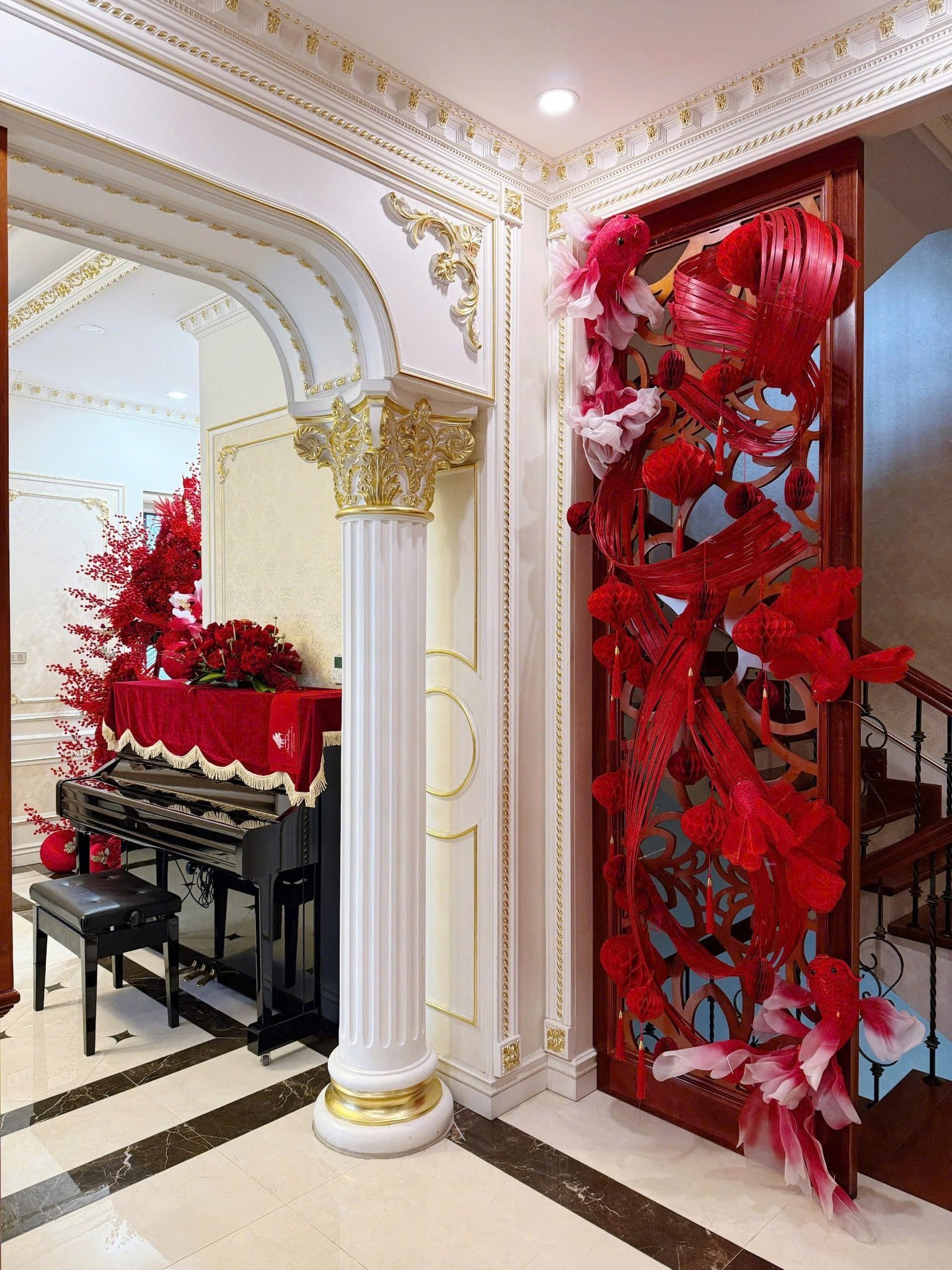 &ldquo;Ph&uacute; b&agrave;&rdquo; decor nh&agrave; đ&oacute;n Tết khiến gần 1 triệu người rạo rực- Ảnh 10.