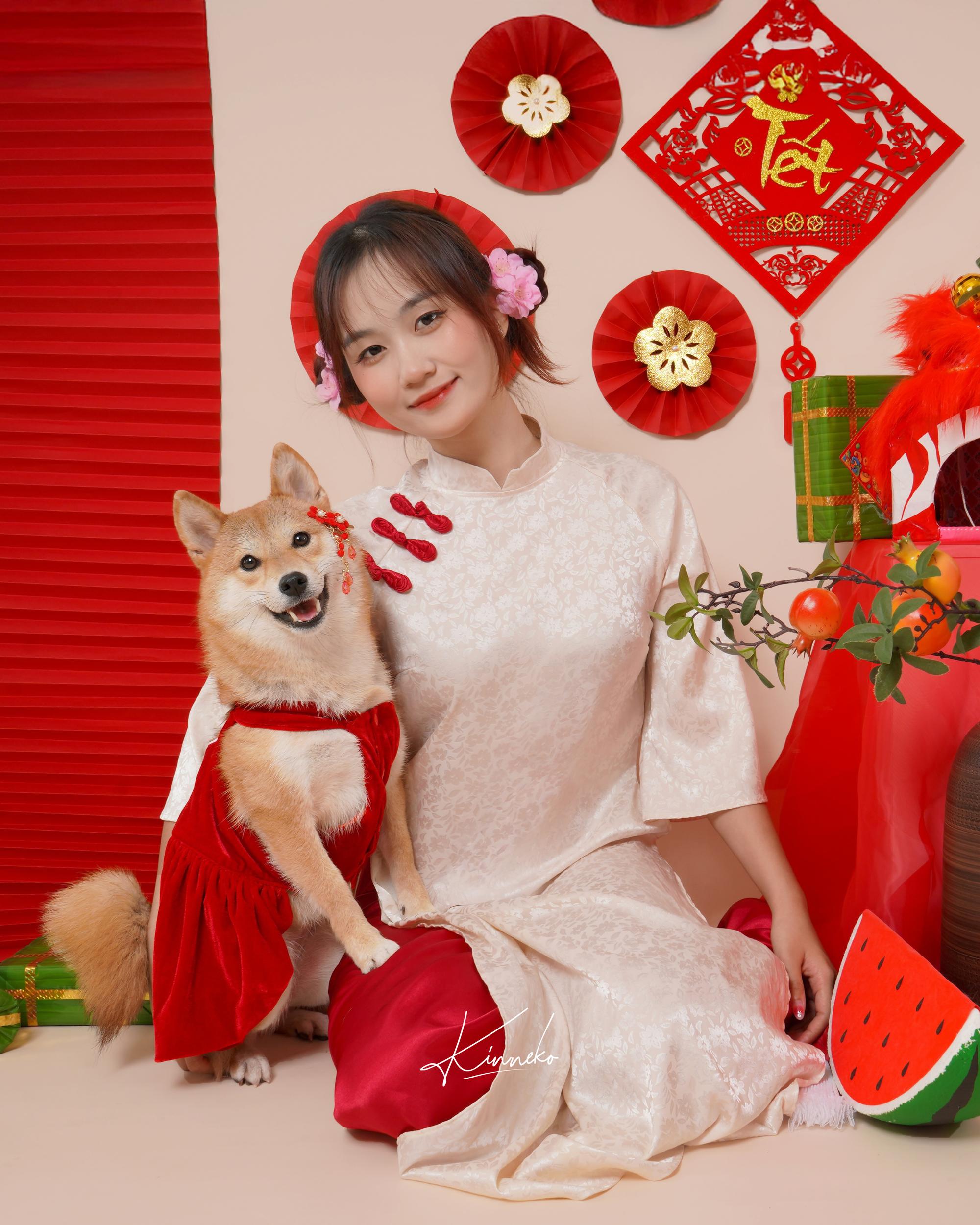 Dẫn th&uacute; cưng đến studio chuy&ecirc;n nghiệp, chụp ảnh ch&acirc;n dung ăn Tết: Dịch vụ đang hot, gi&aacute; cả ra sao?- Ảnh 2.