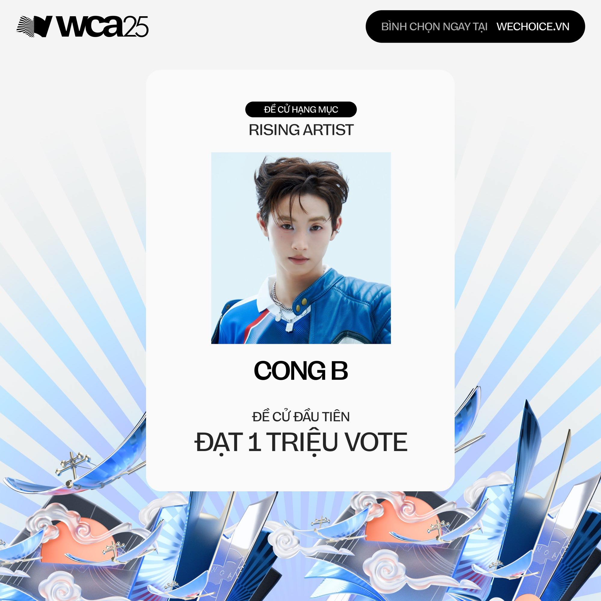 Đề cử 1 triệu vote ở WeChoice Awards: SOOBIN - RHYDER