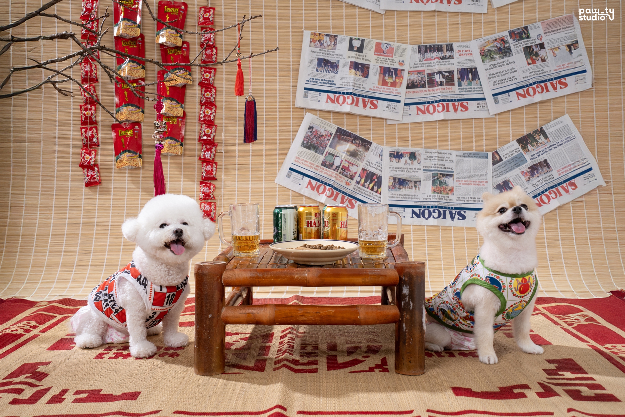 Dẫn th&uacute; cưng đến studio chuy&ecirc;n nghiệp, chụp ảnh ch&acirc;n dung ăn Tết: Dịch vụ đang hot, gi&aacute; cả ra sao?- Ảnh 3.