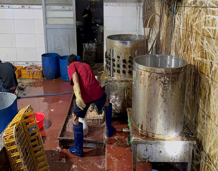 Ph&aacute;t hiện 10 tấn thịt g&agrave; kh&ocirc;ng nguồn gốc, xuất xứ trong kho lạnh ở Nha Trang- Ảnh 2.