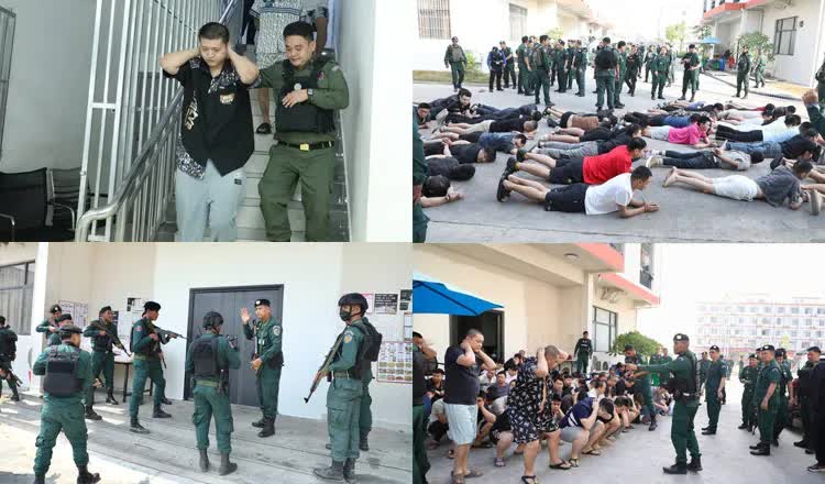 Campuchia triệt phá trung tâm lừa đảo lớn, bắt giữ hơn 2.000 người nước ngoài- Ảnh 6. Campuchia triệt phá trung tâm lừa đảo lớn, bắt giữ hơn 2.000 người nước ngoài- Ảnh 6.