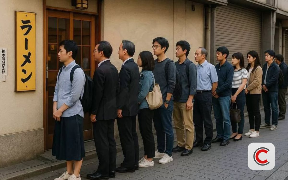 Qu&aacute;n cafe cho kh&aacute;ch chi 170 ngh&igrave;n đồng để kh&ocirc;ng phải xếp h&agrave;ng: Chỉ cần xuất v&eacute; đ&atilde; c&oacute; thể chen trước người đầu ti&ecirc;n- Ảnh 1.