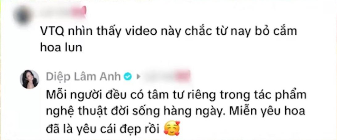 Diệp L&acirc;m Anh g&acirc;y b&atilde;o với loạt clip nữ c&ocirc;ng gia ch&aacute;nh, phản hồi thẳng thắn khi netizen r&eacute;o t&ecirc;n Vũ Th&uacute;y Quỳnh- Ảnh 6.