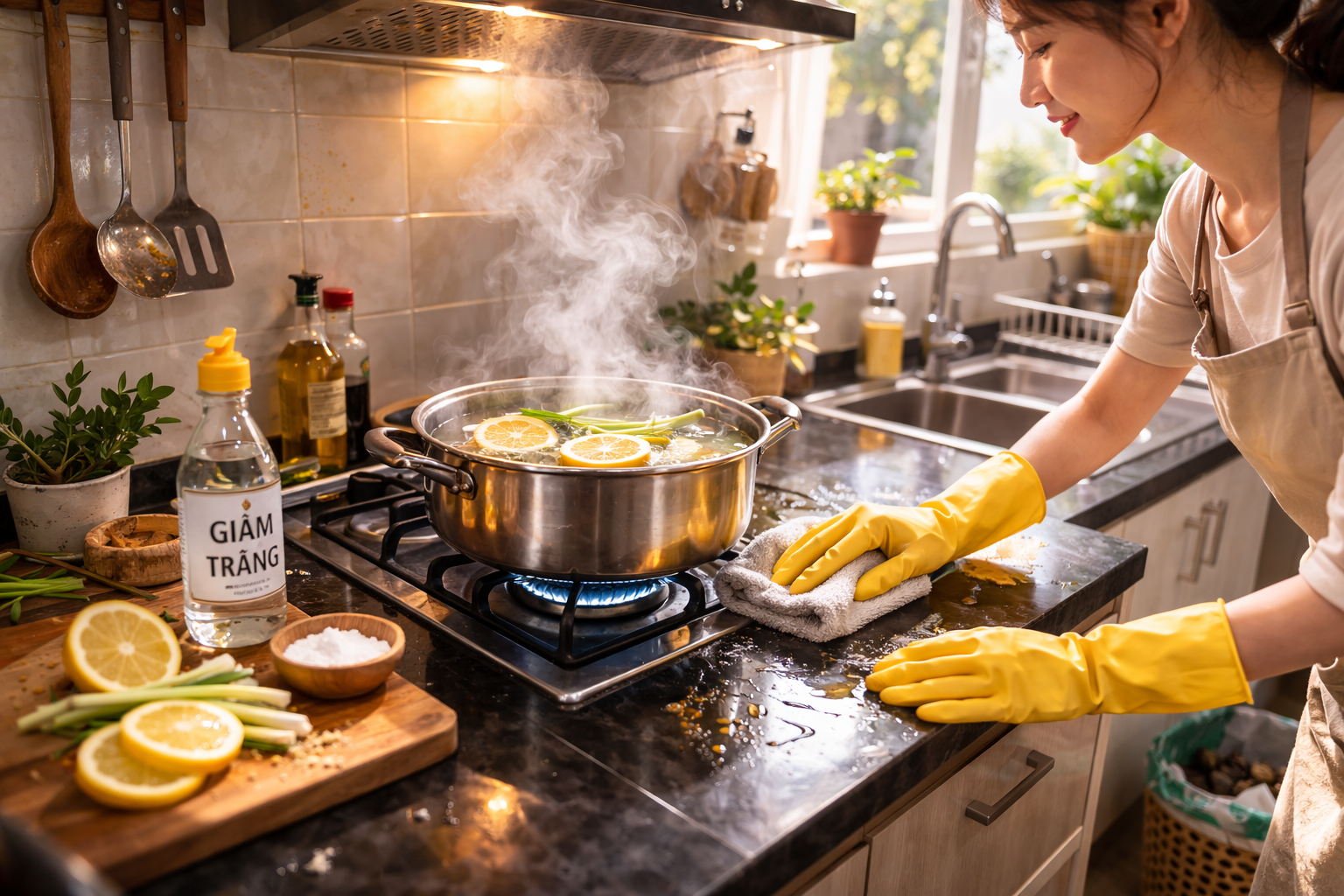 Sau m&ugrave;ng 3, bếp &aacute;m m&ugrave;i đến mức mở cửa vẫn kh&ocirc;ng hết - cho đến khi thử c&aacute;ch n&agrave;y- Ảnh 2.