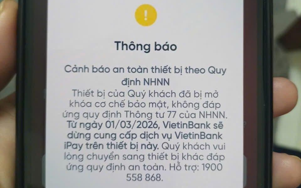 Tất cả c&aacute;c ng&acirc;n h&agrave;ng sẽ dừng hoạt động tr&ecirc;n loạt thiết bị sau từ ng&agrave;y 1/3- Ảnh 1.