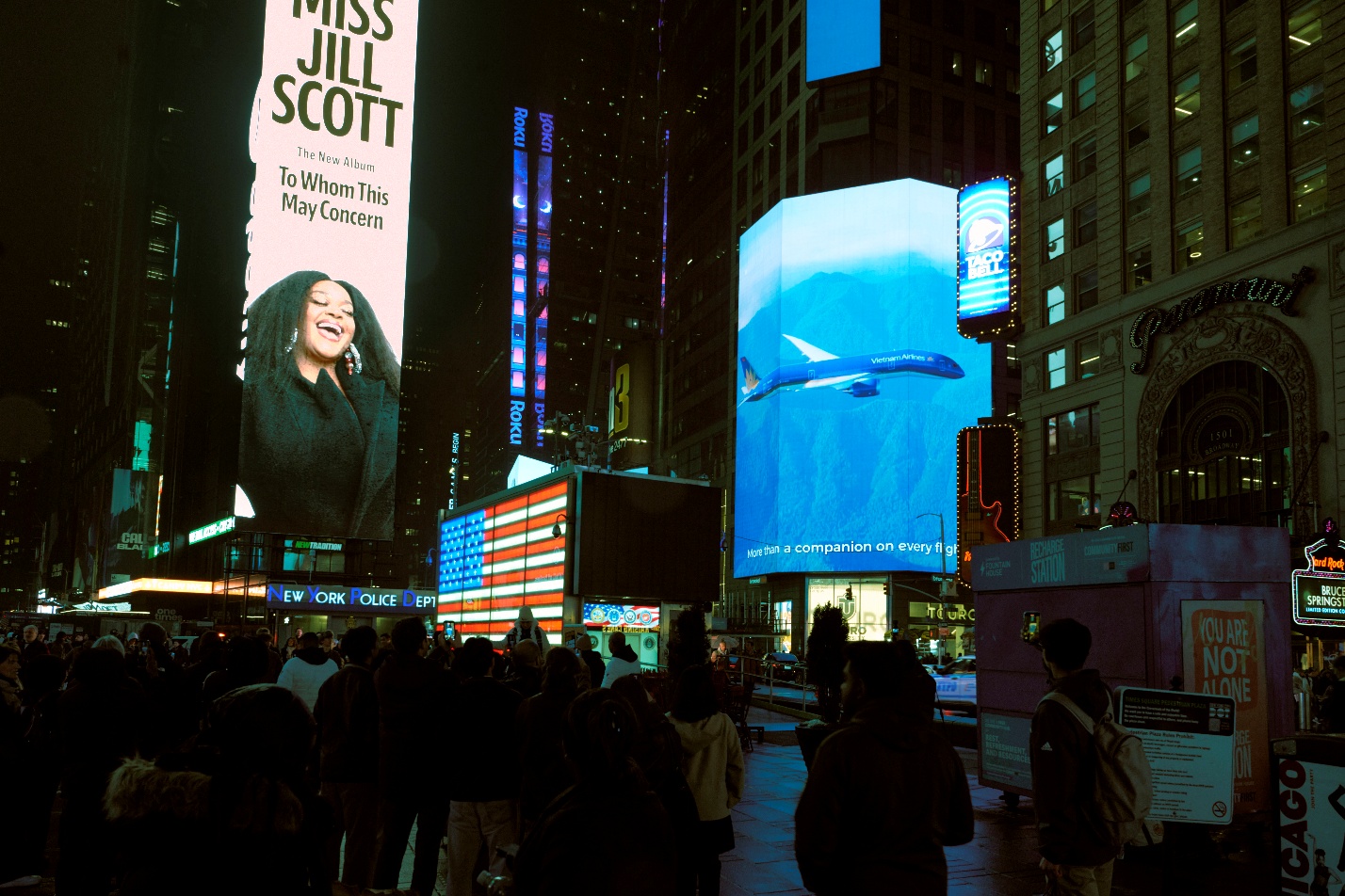 Khi h&igrave;nh ảnh đất nước Việt Nam tỏa s&aacute;ng tại Times Square dịp Tết- Ảnh 2.