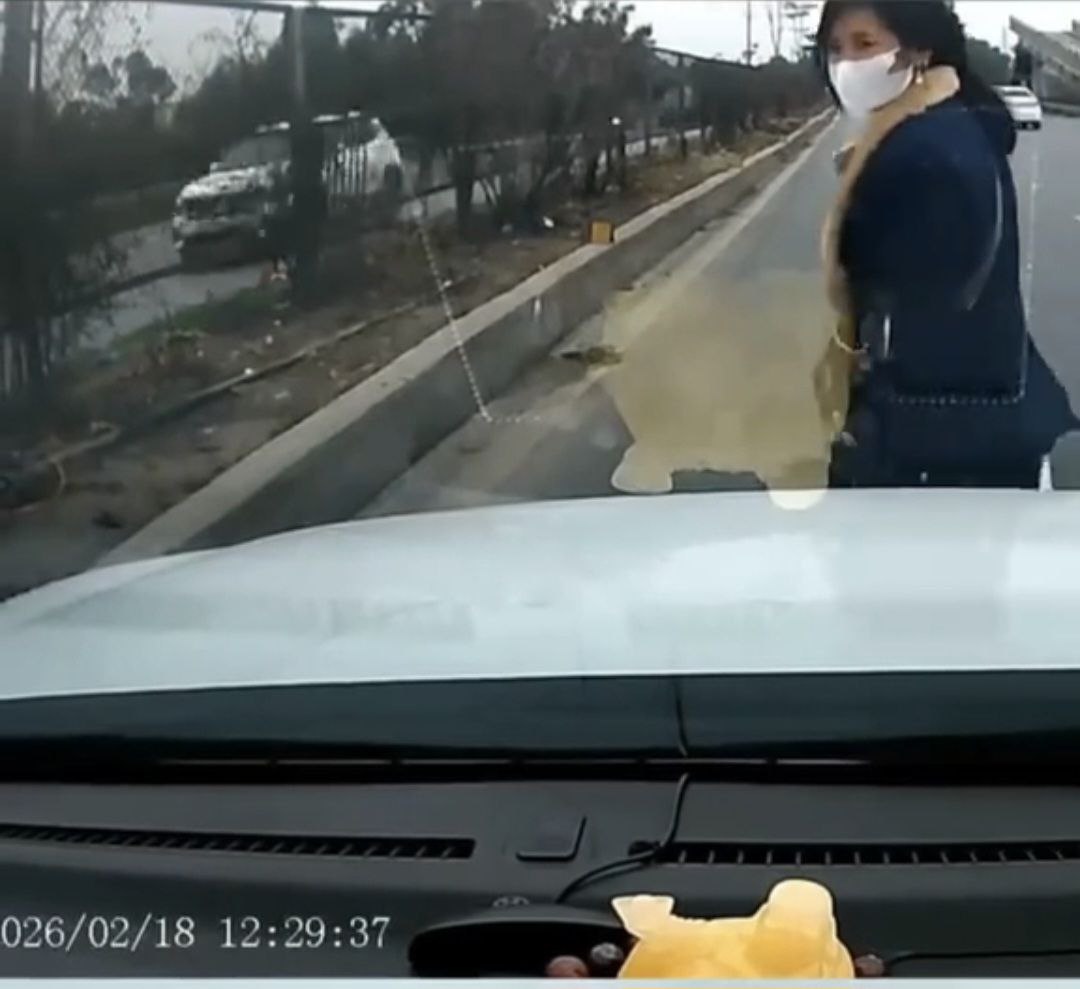 Clip b&eacute; trai chạy băng qua cao tốc khiến &ocirc; t&ocirc; phanh &ldquo;ch&aacute;y b&aacute;nh&rdquo;- Ảnh 2.