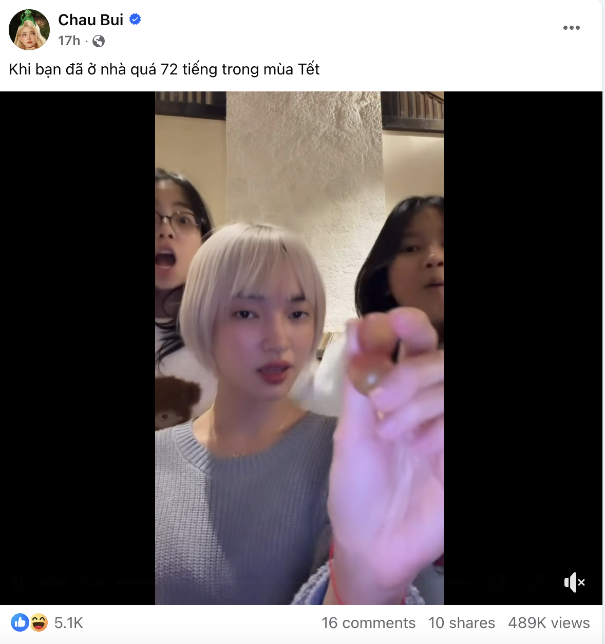 Cái Tết lạ của Châu Bùi- Ảnh 1. Cái Tết lạ của Châu Bùi- Ảnh 1.