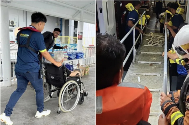 Ch&aacute;y t&agrave;u du lịch ngo&agrave;i khơi Singapore, h&agrave;ng trăm h&agrave;nh kh&aacute;ch sơ t&aacute;n khẩn cấp- Ảnh 2.