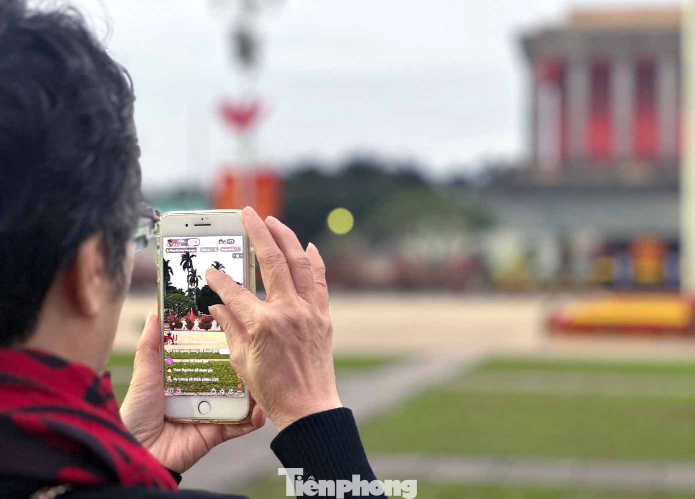 Thi&ecirc;ng li&ecirc;ng lễ thượng cờ tại Quảng trường Ba Đ&igrave;nh ng&agrave;y Tết- Ảnh 5.