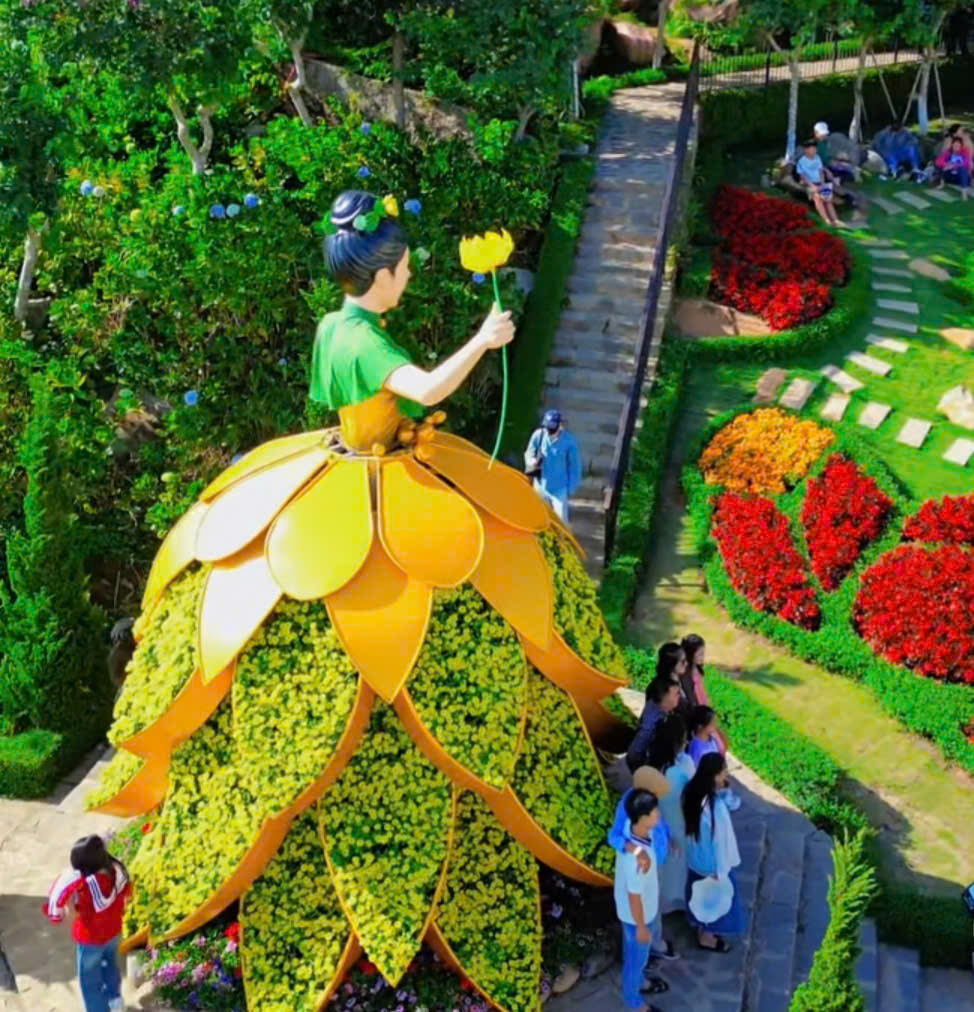 N&uacute;i B&agrave; Đen đ&oacute;n lượng kh&aacute;ch "khủng" trong 6 ng&agrave;y Tết- Ảnh 10.