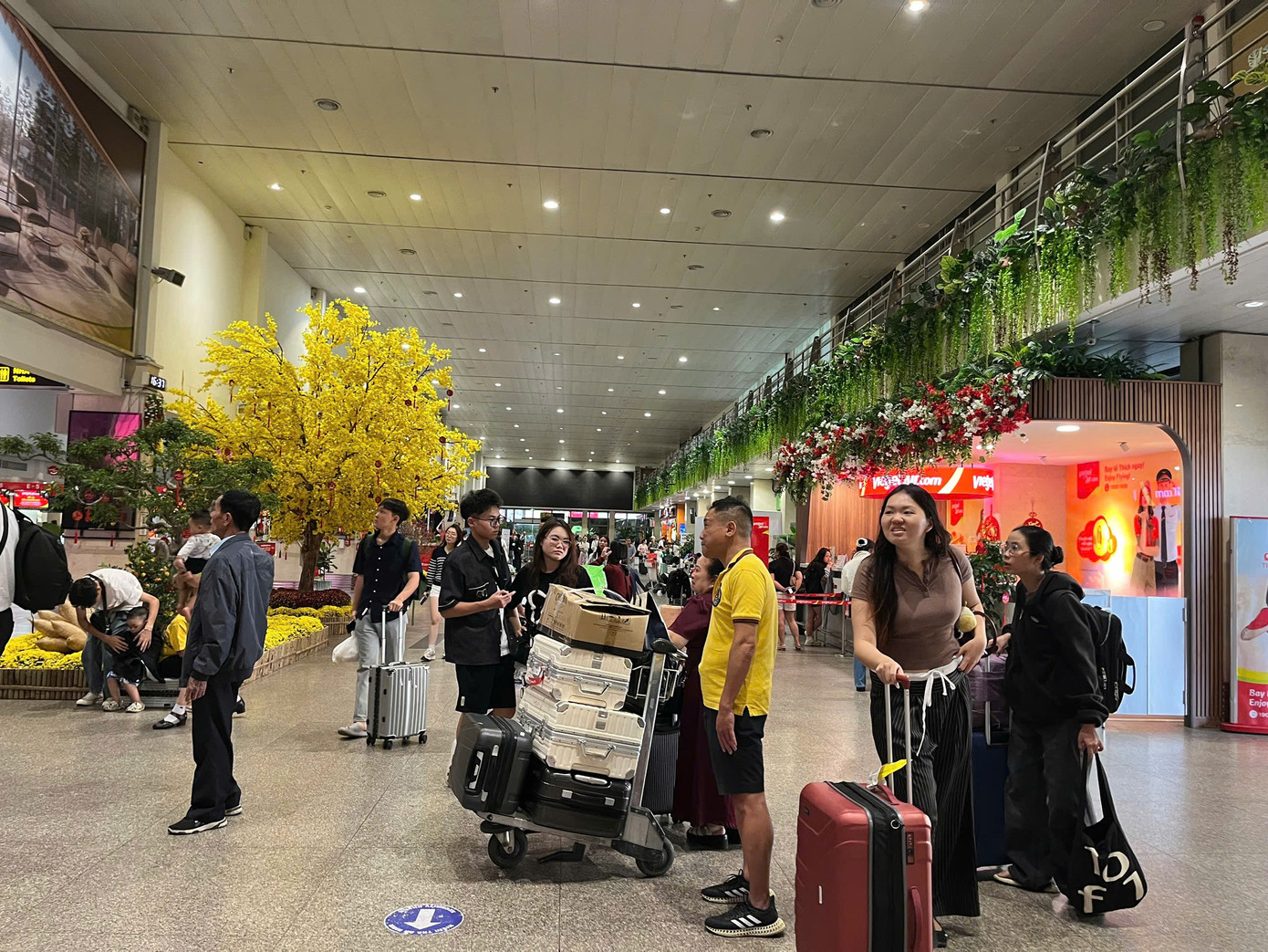 H&ocirc;m nay hơn 1.000 chuyến bay tới T&acirc;n Sơn Nhất, kh&aacute;ch cao nhất 10 năm qua- Ảnh 7.