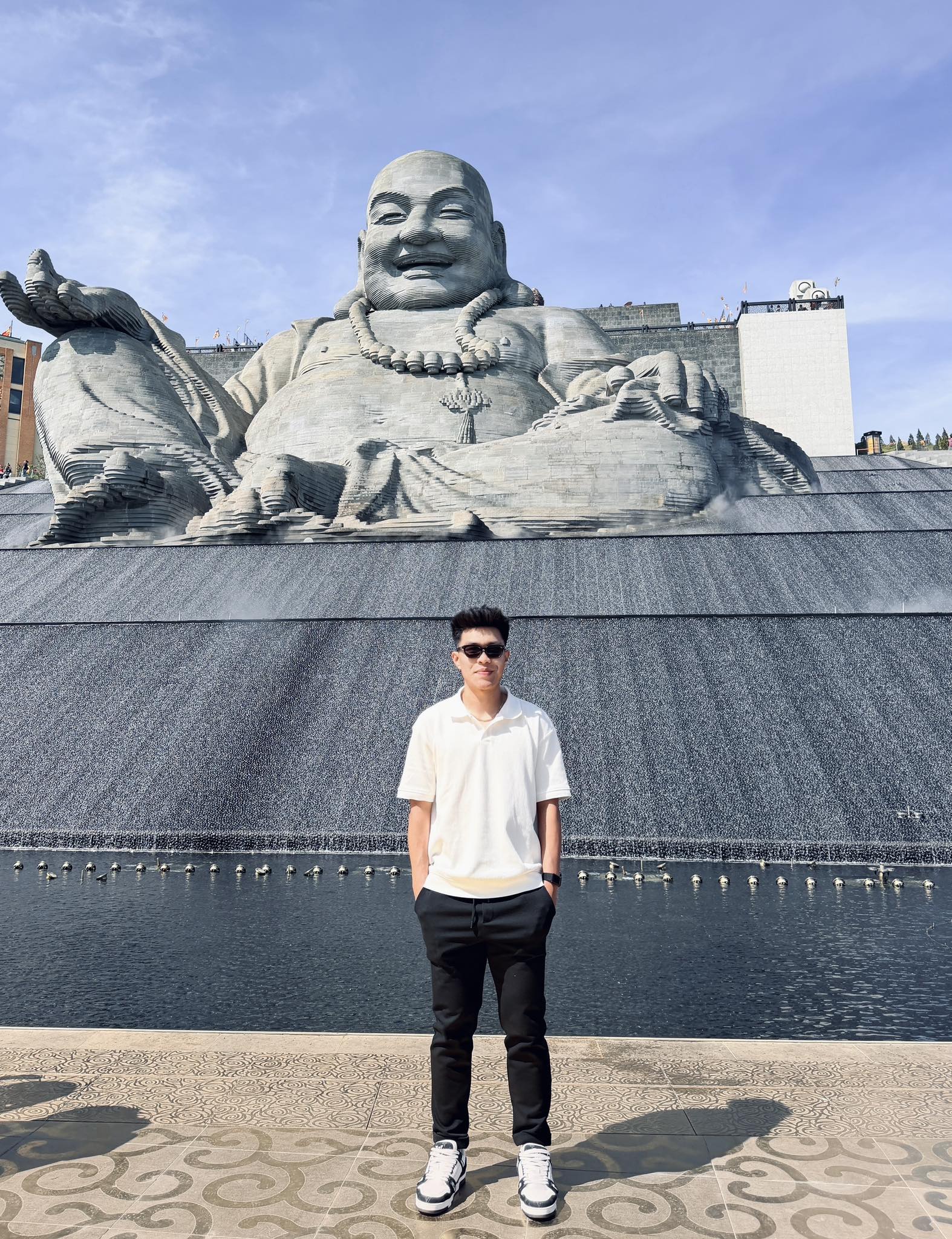 L&yacute; Đức U23 Việt Nam đưa hotgirl bắn s&uacute;ng Ph&iacute; Thanh Thảo về qu&ecirc; chơi tết, diện đồ đ&ocirc;i, chỉ thiếu 1 status c&ocirc;ng khai- Ảnh 3.