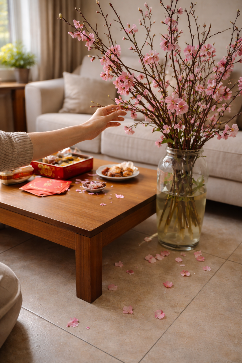 M&ugrave;ng 5 Tết: Đừng để hoa đ&agrave;o t&agrave;n l&agrave;m nh&agrave; nặng năng lượng- Ảnh 1.