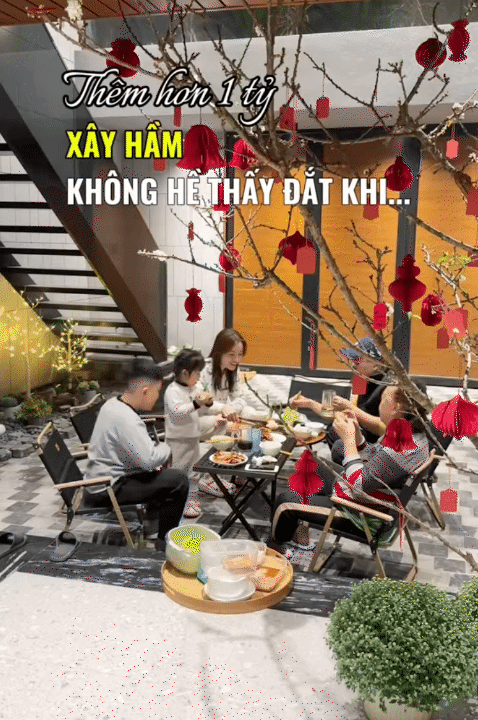 Gia đ&igrave;nh ở H&agrave; Nội x&acirc;y nh&agrave; 7 tầng, bỏ th&ecirc;m 1,5 tỷ để l&agrave;m hầm cao 3m v&agrave; thấy ho&agrave;n to&agrave;n xứng đ&aacute;ng- Ảnh 5.