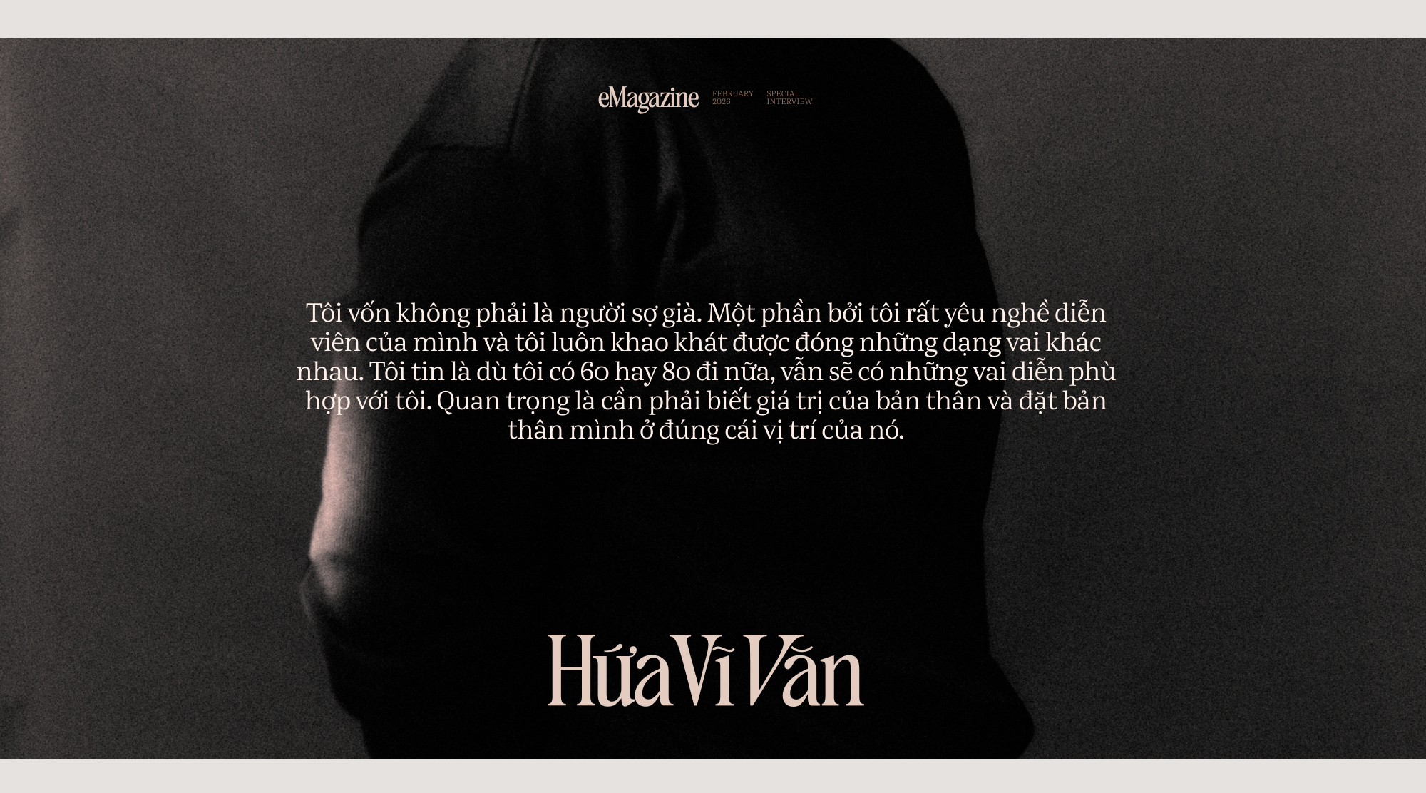 Diễn viên Hứa Vĩ Văn: “Tôi không muốn là một người thợ diễn”- Ảnh 16. Diễn viên Hứa Vĩ Văn: “Tôi không muốn là một người thợ diễn”- Ảnh 16.