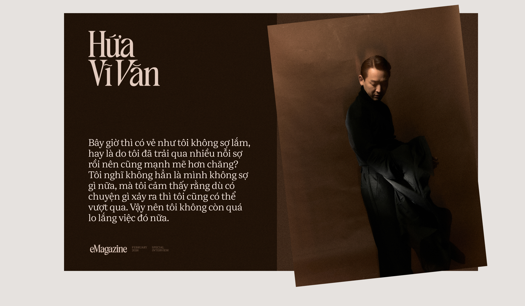 Diễn viên Hứa Vĩ Văn: “Tôi không muốn là một người thợ diễn”- Ảnh 18. Diễn viên Hứa Vĩ Văn: “Tôi không muốn là một người thợ diễn”- Ảnh 18.