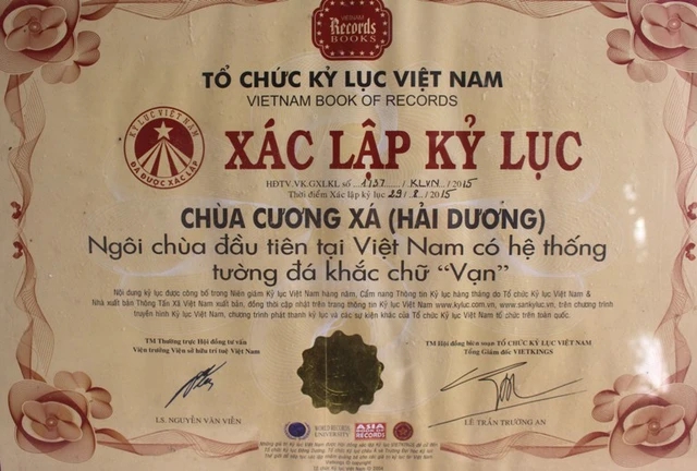 Ng&ocirc;i ch&ugrave;a nhiều chữ Vạn nhất Việt Nam- Ảnh 5.