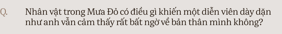 Diễn viên Hứa Vĩ Văn: “Tôi không muốn là một người thợ diễn”- Ảnh 7. Diễn viên Hứa Vĩ Văn: “Tôi không muốn là một người thợ diễn”- Ảnh 7.