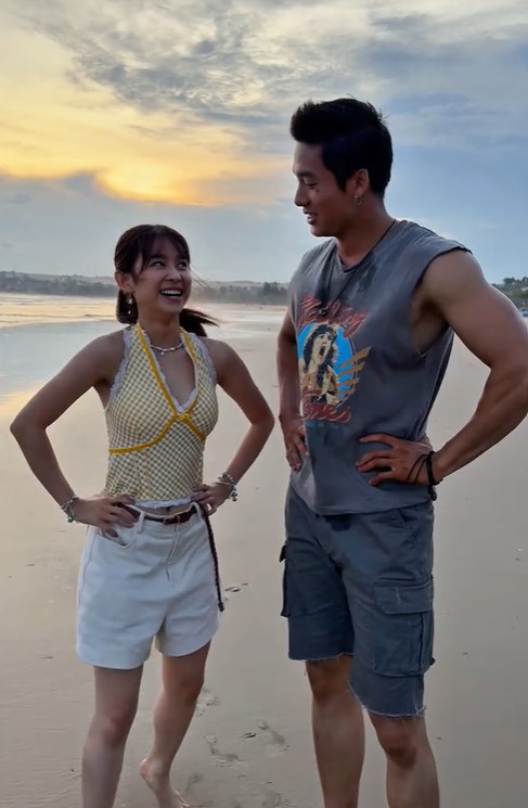 Mỹ nh&acirc;n Việt cao hơn 1m50 bị nghi phim giả t&igrave;nh thật với nam vương "to cao như khủng long"- Ảnh 1.