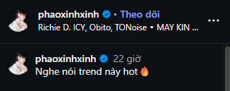 Ph&aacute;o c&ocirc;ng khai khoảnh khắc b&ecirc;n bạn trai rapper?- Ảnh 1.