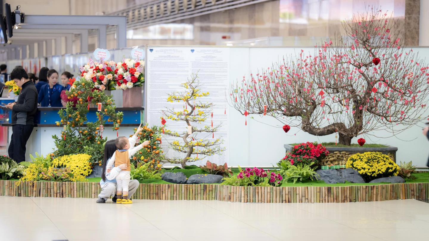 S&acirc;n bay Nội B&agrave;i lập kỷ lục đ&oacute;n hơn 124.000 lượt kh&aacute;ch ng&agrave;y m&ugrave;ng 6 Tết- Ảnh 7.