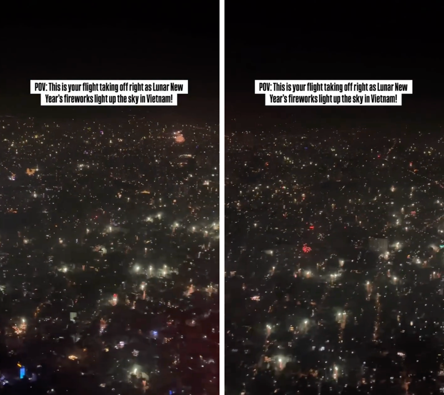 Hàng trăm hành khách vỡ òa trên chuyến bay hạnh phúc nhất Việt Nam dịp Tết Bính Ngọ khi chứng kiến phép màu lúc 0 giờ- Ảnh 3. Hàng trăm hành khách vỡ òa trên chuyến bay hạnh phúc nhất Việt Nam dịp Tết Bính Ngọ khi chứng kiến phép màu lúc 0 giờ- Ảnh 3.