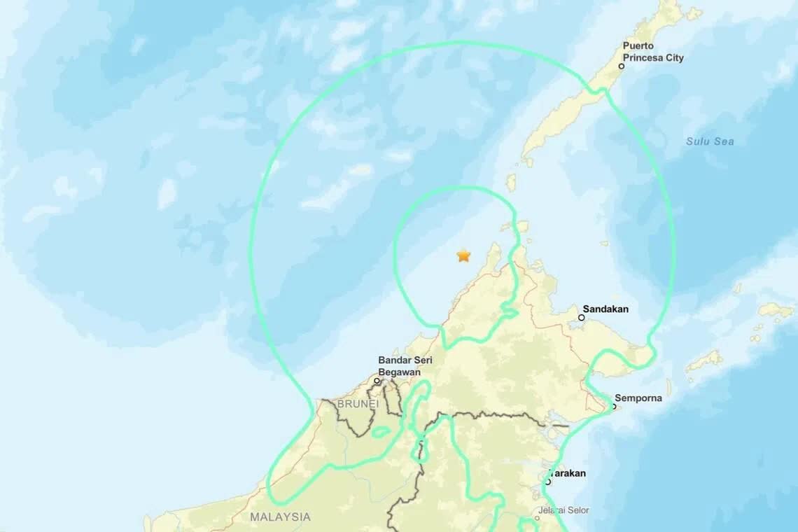 Động đất 7,1 độ giữa đ&ecirc;m tại Malaysia, rung chấn lan sang quốc gia kh&aacute;c- Ảnh 1.