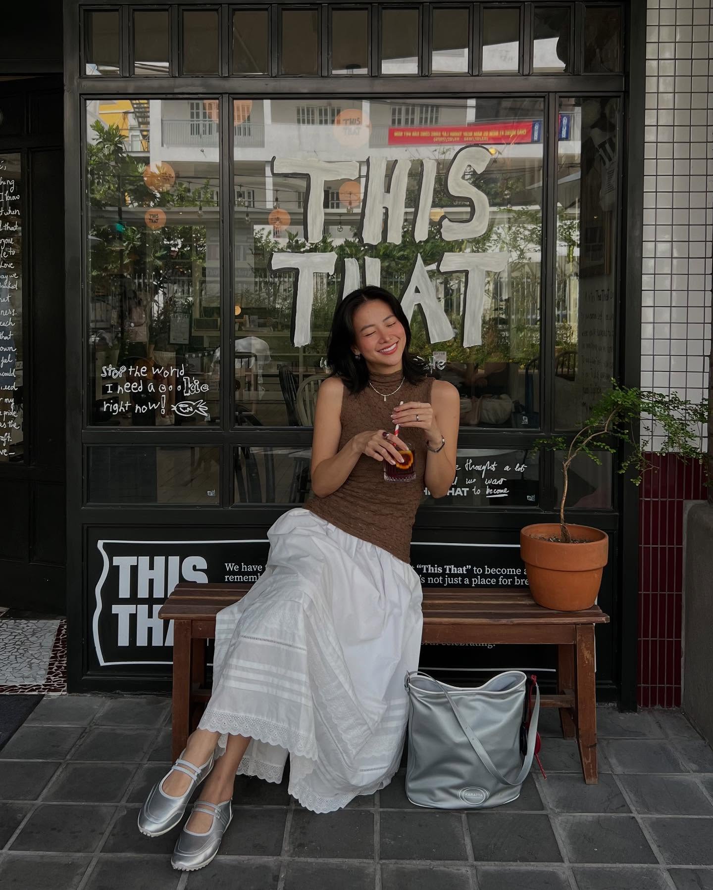 Nh&igrave;n mỹ nh&acirc;n n&agrave;y l&agrave; muốn sắm ch&acirc;n v&aacute;y trắng ngay lập tức- Ảnh 7.