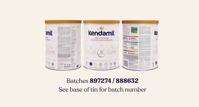 Sữa bột Kendamil th&ocirc;ng b&aacute;o thu hồi sản phẩm- Ảnh 1.