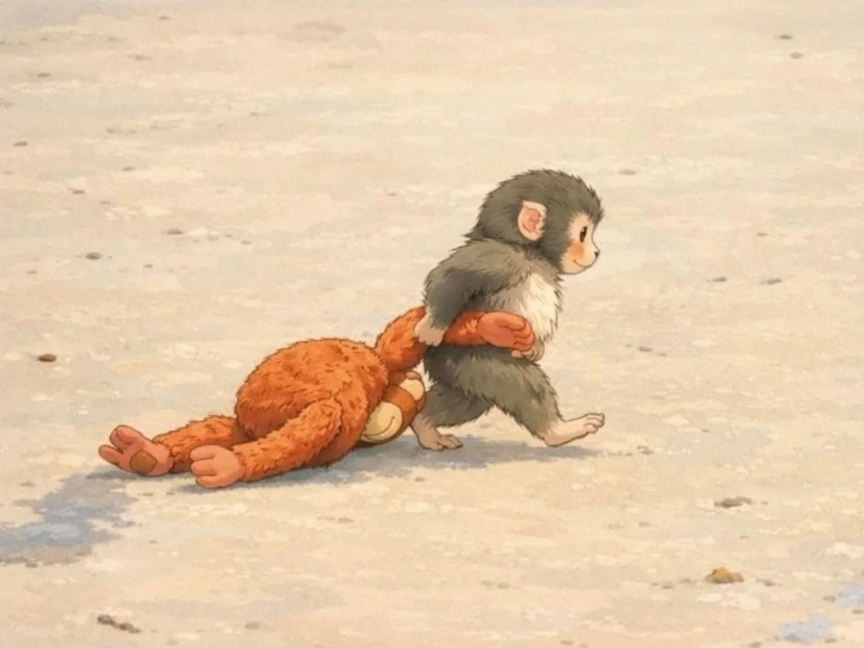 Ch&uacute; khỉ Punch m&agrave; cả thế giới đang quan t&acirc;m cuối c&ugrave;ng đ&atilde; được &ocirc;m rồi!- Ảnh 2.