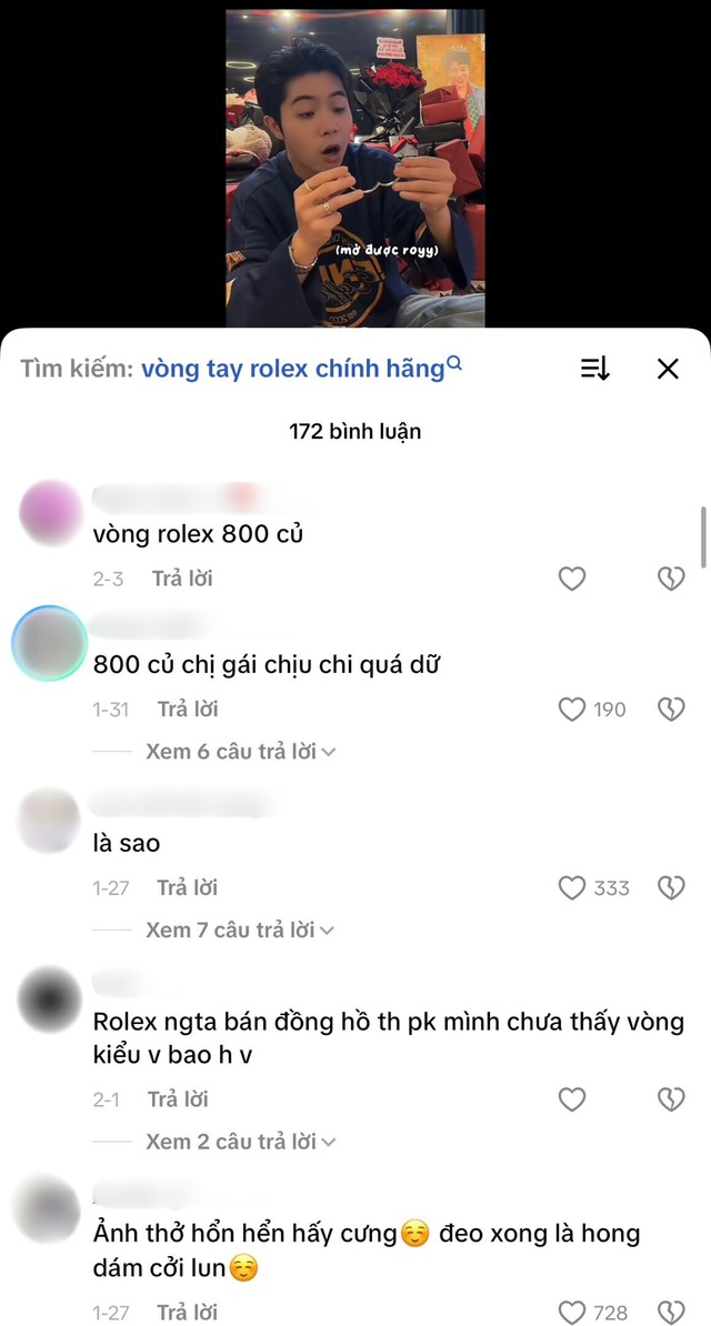 Nam ca sĩ Việt vướng drama bẽ b&agrave;ng v&igrave; qu&agrave; từ fan: "V&ograve;ng tay Rolex" 800 triệu hay m&oacute;n h&agrave;ng fake chỉ để khoe?- Ảnh 3.