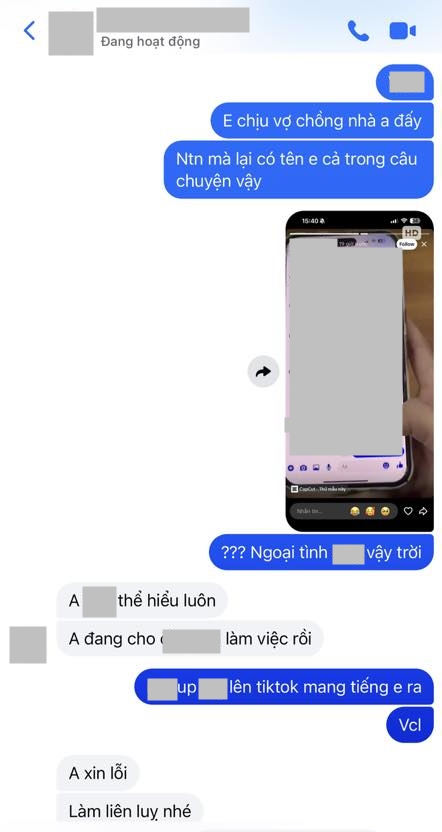 C&ocirc; g&aacute;i bị nhầm l&agrave; &ldquo;tiểu tam&rdquo; của TikToker đ&aacute;nh vợ l&ecirc;n tiếng- Ảnh 4.