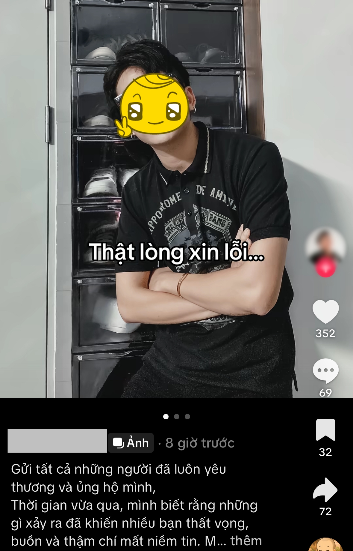 TikToker lộ clip lao vào đánh vợ khi đang bế con trên tay, lên tiếng xin lỗi: Thực hư thế nào?- Ảnh 3. TikToker lộ clip lao vào đánh vợ khi đang bế con trên tay, lên tiếng xin lỗi: Thực hư thế nào?- Ảnh 3.