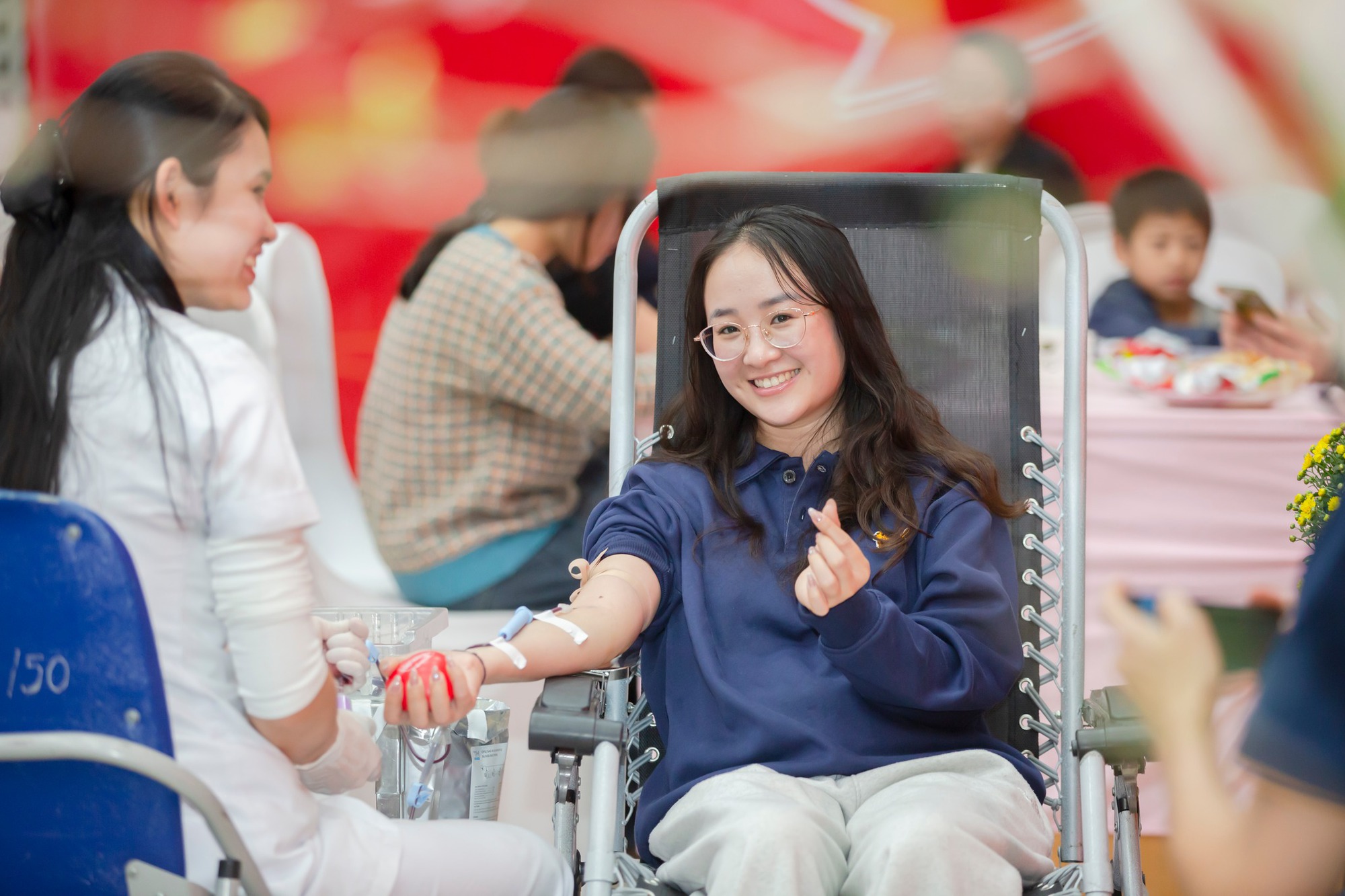 Những ngày đầu năm ấm áp ở Viện Huyết học - Truyền máu trung ương- Ảnh 3. Những ngày đầu năm ấm áp ở Viện Huyết học - Truyền máu trung ương- Ảnh 3.