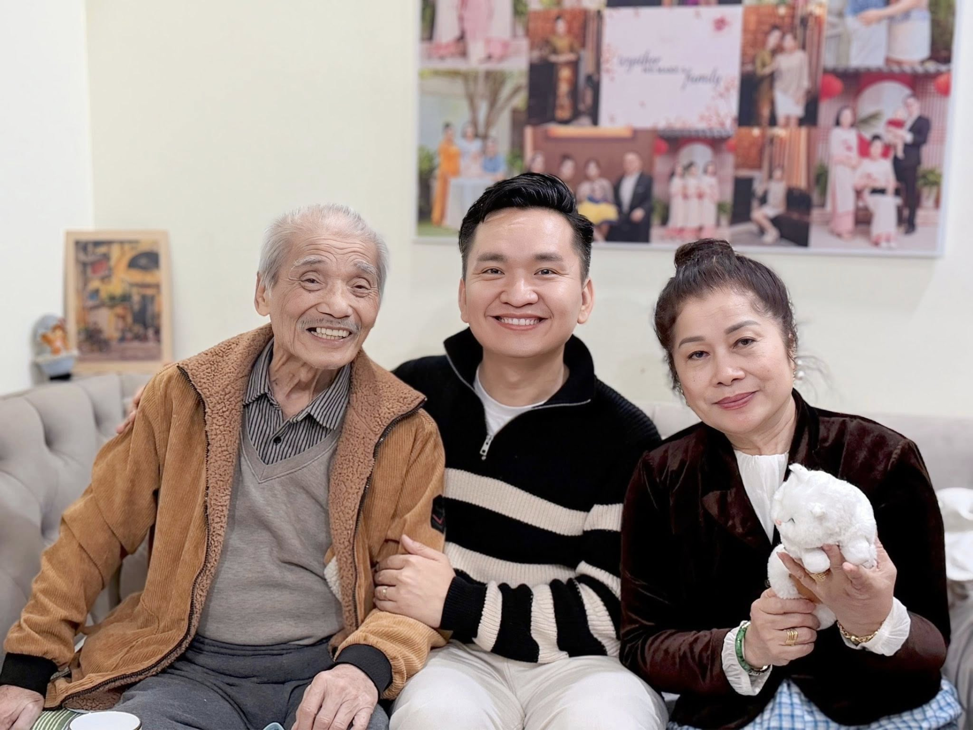 3 người bị ung thư trong một khung h&igrave;nh: NSND di căn v&agrave;o xương vẫn lạc quan- Ảnh 1.