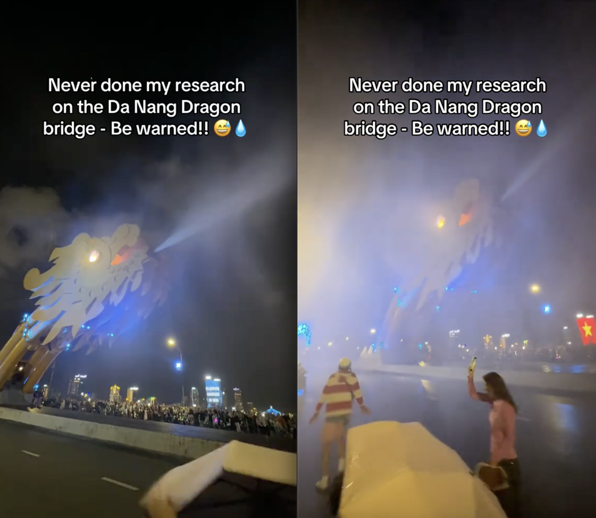 Kh&aacute;ch T&acirc;y cảnh b&aacute;o gấp về một trải nghiệm ở Việt Nam: Đứng ngắm cảnh th&ocirc;i cũng ướt sũng như 