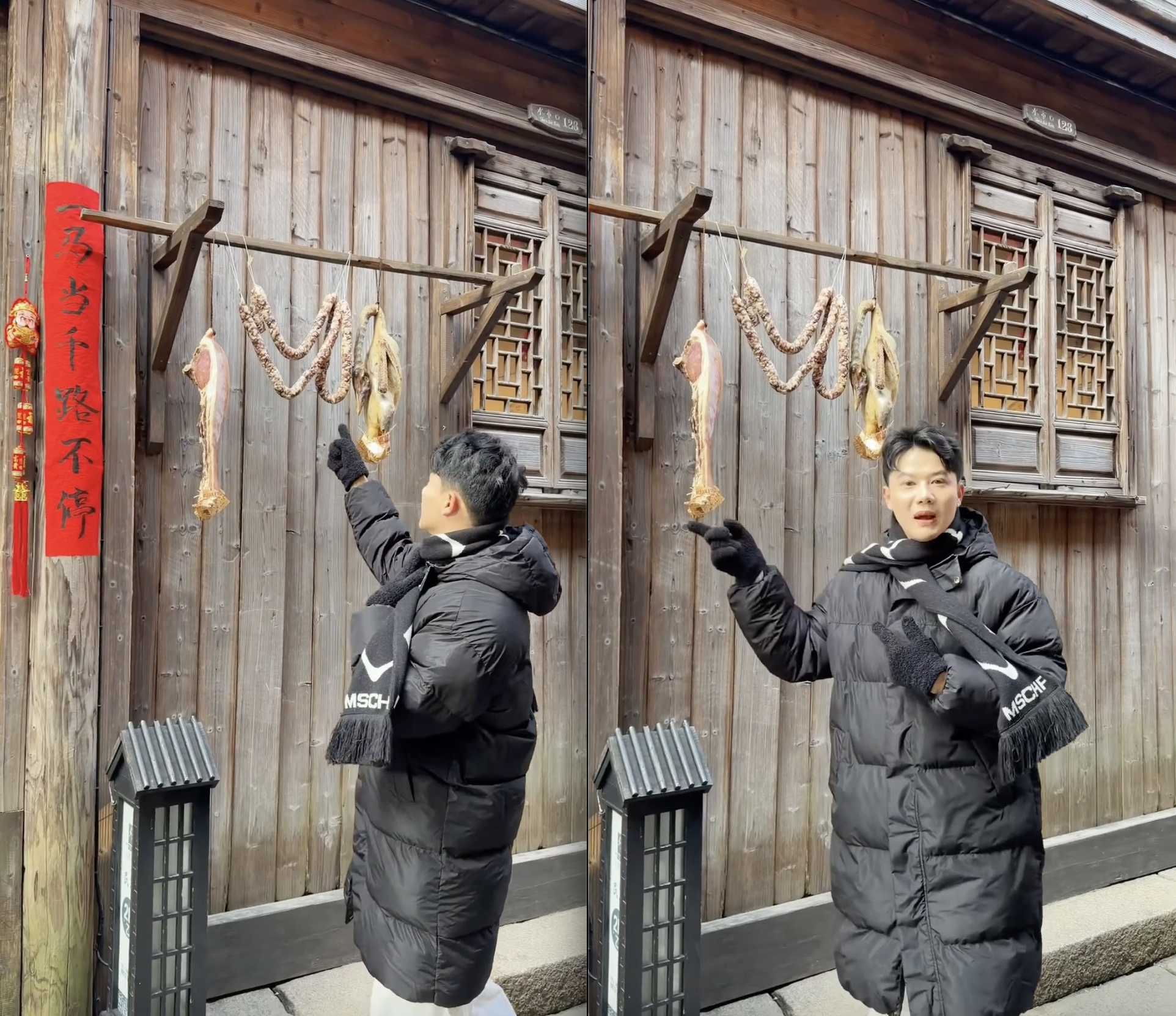 Khách Việt há hốc khi thấy quán ăn ở Trung Quốc treo hết thịt ra đường, không ngờ là cách làm cực thông minh- Ảnh 2. Khách Việt há hốc khi thấy quán ăn ở Trung Quốc treo hết thịt ra đường, không ngờ là cách làm cực thông minh- Ảnh 2.